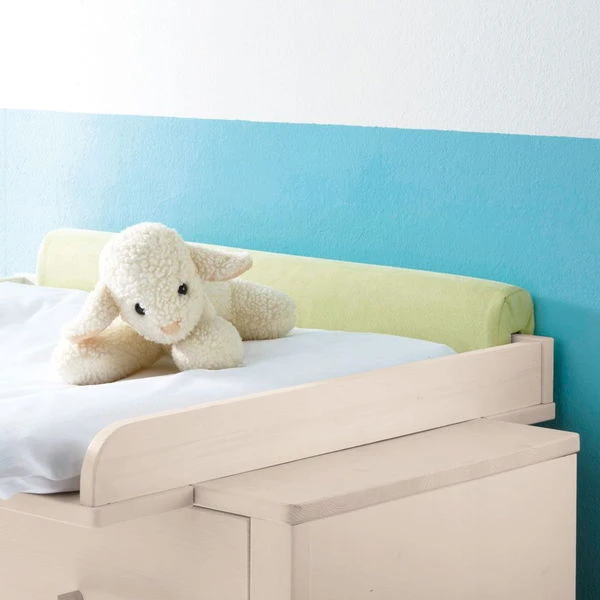 Transland Hilja Sparset Eiche-Bordeaux/kreideweiß Babybett 70x140 Cm & Wickelkommode 9 Transland Hilja Sparset Eiche-Bordeaux/kreideweiß Babybett 70x140 Cm & Wickelkommode – Bild 7