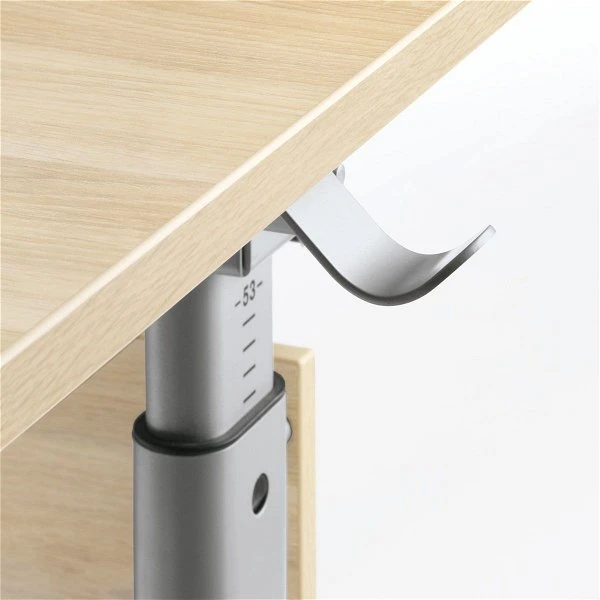 Paidi Marco 2 120 Schreibtisch Ahorn-Nachbildung 120 X 70 Cm - Gestellfarbe Silber 6 Paidi Marco 2 120 Schreibtisch Ahorn-Nachbildung 120 X 70 Cm - Gestellfarbe Silber – Bild 4