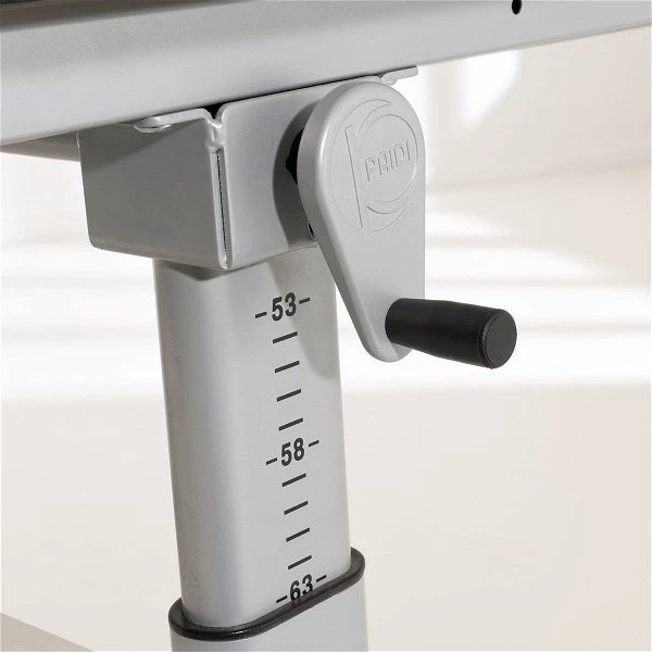 Paidi Marco 2 130 GT Schreibtisch Ahorn-NB 130 X 70 Cm, Platte Geteilt - Gestellfarbe Silber 6 Paidi Marco 2 130 GT Schreibtisch Ahorn-NB 130 X 70 Cm, Platte Geteilt - Gestellfarbe Silber – Bild 4