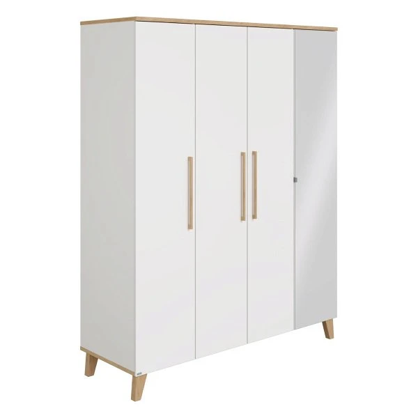 Paidi Oscar Kleiderschrank 4T - 1 Spiegeltür Rechts 4 Paidi Oscar Kleiderschrank 4T - 1 Spiegeltür Rechts – Bild 2