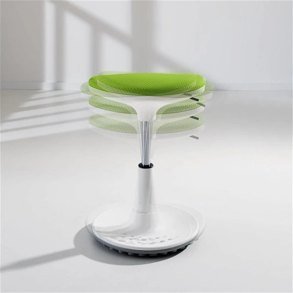 Paidi Speedy Sitzhocker Limette/weiß Sitzhöhe Stufenlos Einstellbar 4 Paidi Speedy Sitzhocker Limette/weiß Sitzhöhe Stufenlos Einstellbar – Bild 2