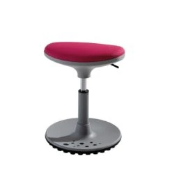 Paidi Speedy Sitzhocker Brombeere/grau Sitzhöhe Stufenlos Einstellbar