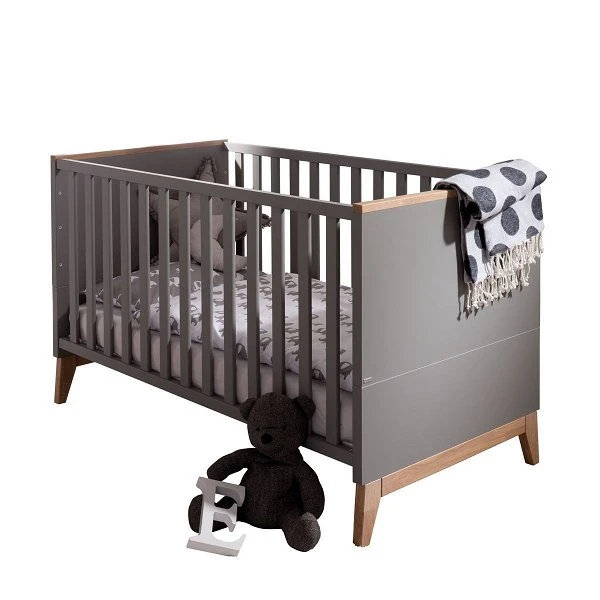 Paidi Sten Kinderbett Eiche Massiv/schiefergrau 70x140 Cm 3 Paidi Sten Kinderbett Eiche Massiv/schiefergrau 70x140 Cm