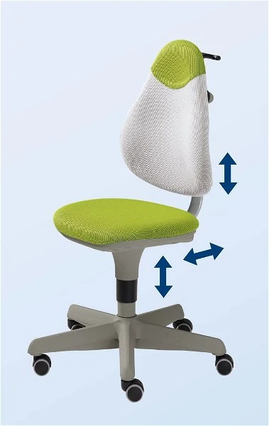 Paidi Pepe Schreibtischstuhl Grün/weiß Flexibel Einstellbar - Zum Aktionspreis 3 Paidi Pepe Schreibtischstuhl Grün/weiß Flexibel Einstellbar - Zum Aktionspreis