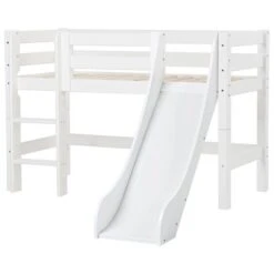 Hoppekids Halbhohes Bett ECO Luxury 70x160 Cm Mit Rutsche, Gerader Leiter & Absturzsicherung 11 Hoppekids Halbhohes Bett ECO Luxury 70x160 Cm Mit Rutsche, Gerader Leiter & Absturzsicherung -Kinder Geschäft pre a13 3 1