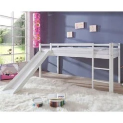 Relita TOBY Spielbett Buche Massiv Weiß Mit Rutsche - Frachtfrei 10 Relita TOBY Spielbett Buche Massiv Weiß Mit Rutsche - Frachtfrei -Kinder Geschäft relita toby weiss gr 1