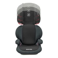 Maxi-Cosi Rodi SPS Autositz Basic Black Gruppe 2/3 (15-36-kg) -Kinder Geschäft rodisps grey basicgrey growwithyourchild front 2
