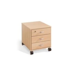 Paidi Rollcontainer 3S Ahorn-Nachbildung Für Marco - 3 Schubkästen