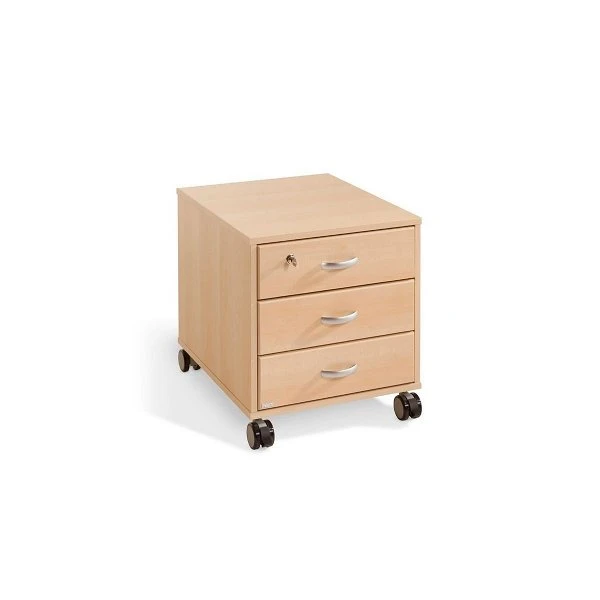 Paidi Rollcontainer 3S Ahorn-Nachbildung Für Marco - 3 Schubkästen 3 Paidi Rollcontainer 3S Ahorn-Nachbildung Für Marco - 3 Schubkästen