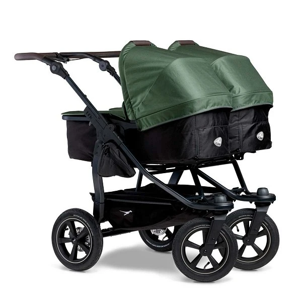 Tfk Duo 2 Kombi Kinderwagen Olive Luftrad-Set 3 Tfk Duo 2 Kombi Kinderwagen Olive Luftrad-Set
