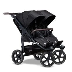 Tfk Duo 2 Sportwagen Schwarz Luftkammer Radset