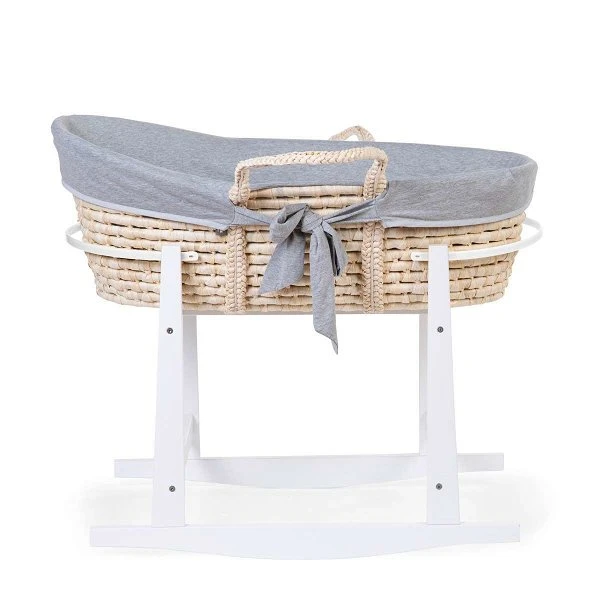 Childhome Schaukelständer Für Moseskorb Weiß 4 Childhome Schaukelständer Für Moseskorb Weiß – Bild 2