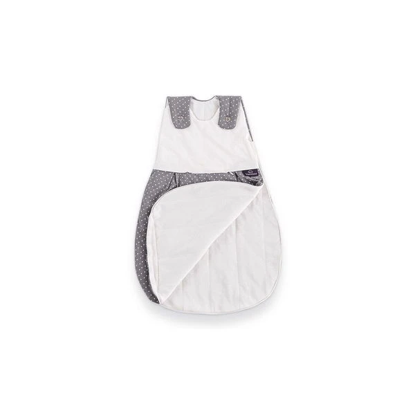 Träumeland Schlafsack Liebmich Pünktchen Grau 4 Träumeland Schlafsack Liebmich Pünktchen Grau – Bild 2
