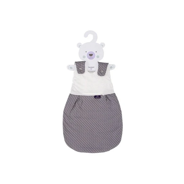 Träumeland Schlafsack Liebmich Pünktchen Grau 3 Träumeland Schlafsack Liebmich Pünktchen Grau