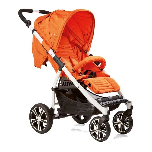 Gesslein S4 Air+ Sport Buggy Orange Gestell Weiß | Der Sportliche Liegebuggy 3 Gesslein S4 Air+ Sport Buggy Orange Gestell Weiß | Der Sportliche Liegebuggy