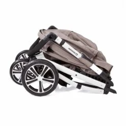 Gesslein S4 Air+ Buggy Jeans Cappuccino Gestell Weiß Inkl. Ledergriff Schwarz -Kinder Geschäft s4 detail zusammengelegt 316000 14