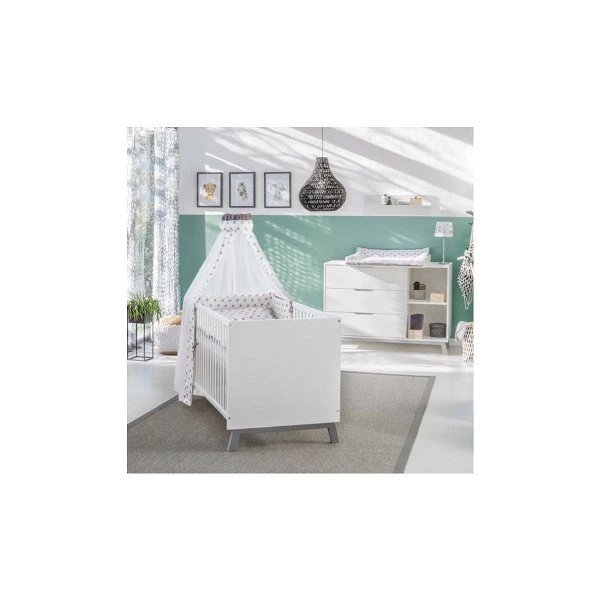 Schardt Florence Sparset Inkl. Umbauseiten Babybett & Wickelkommode 3 Schardt Florence Sparset Inkl. Umbauseiten Babybett & Wickelkommode