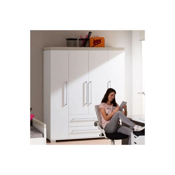 Paidi Kira Jugendzimmer 4-türiger Schrank Nautik Zum Aktionspreis 6 Paidi Kira Jugendzimmer 4-türiger Schrank Nautik Zum Aktionspreis – Bild 4