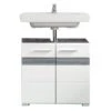 Trendteam Set-One Bad Waschbeckenunterschrank Weiß / Rauchsilber 1 Trendteam Set-One Bad Waschbeckenunterschrank Weiß / Rauchsilber -Kinder Geschäft setone bd 1336 301 03 freisteller 2