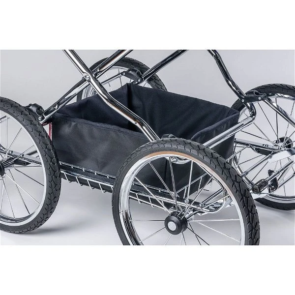 HESBA Einkaufstasche Schwarz Für Kinderwagenkorb 4 HESBA Einkaufstasche Schwarz Für Kinderwagenkorb – Bild 2