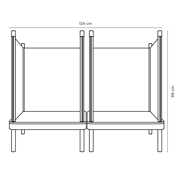 Timkid Sila Couch Klein Petrol Kissen Rot 5 Timkid Sila Couch Klein Petrol Kissen Rot – Bild 3