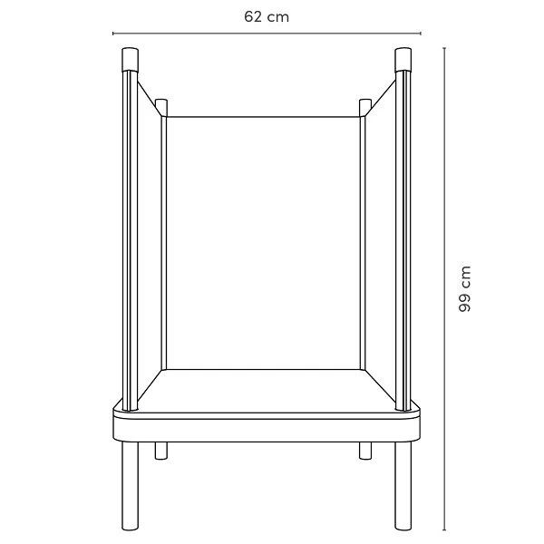 Timkid Sila Sessel Petrol Kissen Orange 6 Timkid Sila Sessel Petrol Kissen Orange – Bild 4