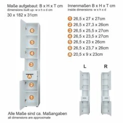 Trendteam Skin Hochschrank Offenes Fach Weiß Hochglanz 9 Trendteam Skin Hochschrank Offenes Fach Weiß Hochglanz -Kinder Geschäft skin bd 1116 103 01 freisteller datenblatt