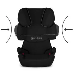 CYBEX Solution X2-Fix Kindersitz Pure Black Gruppe 2/3 8 CYBEX Solution X2-Fix Kindersitz Pure Black Gruppe 2/3 -Kinder Geschäft solutionx2 fix lsp systemt screen hd 5