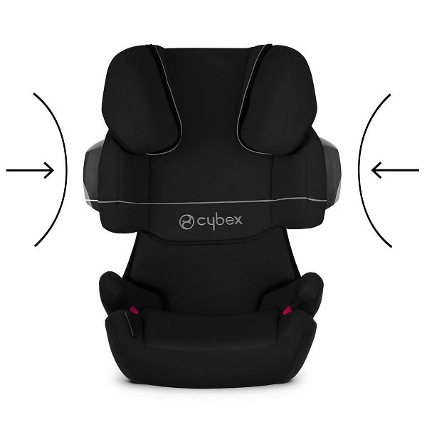 CYBEX Solution X2-Fix Kindersitz Pure Black Gruppe 2/3 5 CYBEX Solution X2-Fix Kindersitz Pure Black Gruppe 2/3 – Bild 3