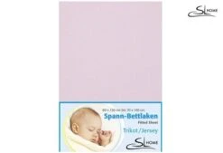 Jersey-Spannlaken Rosa 40/90 Zum Aktionspreis Farbe Rosa