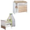 Schardt Eco Plus Sparset Inkl. Umbauseiten Wickelkommode & Kinderbett - Weiß/Halifax Eiche 1 Schardt Eco Plus Sparset Inkl. Umbauseiten Wickelkommode & Kinderbett - Weiß/Halifax Eiche -Kinder Geschäft sparset cosmo fleetwood 1