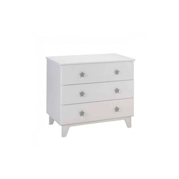 Nature Kid Stella Kommode Weiß 3 Nature Kid Stella Kommode Weiß