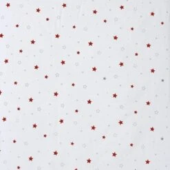 Schardt Laufgitter Basic Buche Massiv Weiß 100 X 100 Cm, Mit Laufrollen, Folie Sternchen Rot -Kinder Geschäft stoff sternchen rot 1