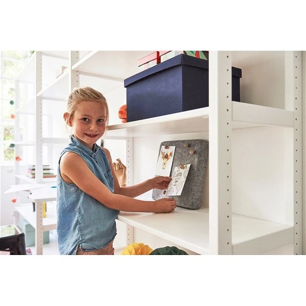 Hoppekids Storey Regal 1-teilig Weiß 100 Cm Breite, Mit 2 Regalbrettern & Tischplatte 4 Hoppekids Storey Regal 1-teilig Weiß 100 Cm Breite, Mit 2 Regalbrettern & Tischplatte – Bild 2