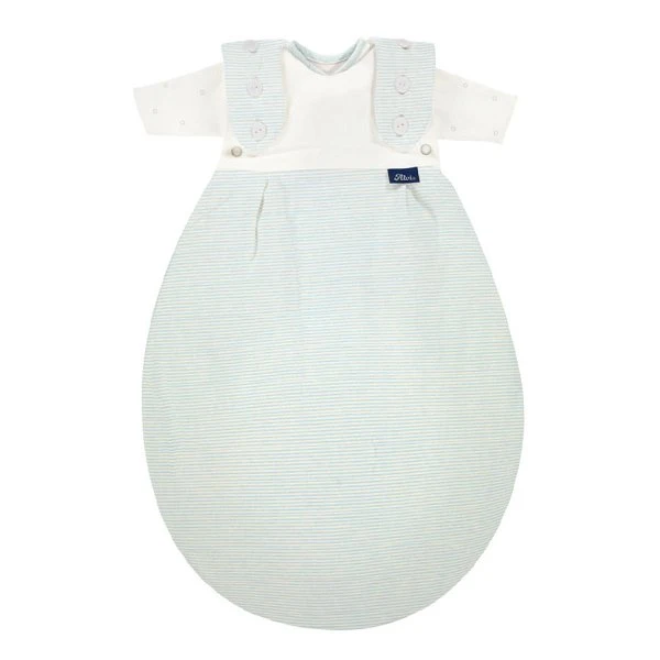 Alvi Frühchenschlafsack Komplett Supersoft Bleu Stripe - Größe 44-56 3 Alvi Frühchenschlafsack Komplett Supersoft Bleu Stripe - Größe 44-56