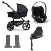 Tfk Mono 2 Kinderwagen Bundle Schwarz Luftkammer CYBEX Cloud T I-Size + Base + Adapter -Kinder Geschäft tfk mono2 bundle 1001080517