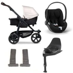 Tfk Mono 2 Kinderwagen Bundle Sand Luftkammer CYBEX Cloud T I-Size + Base + Adapter