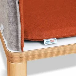 Timkid Sila Sessel Orange Kissen Orange -Kinder Geschäft tsl1 107 ecke