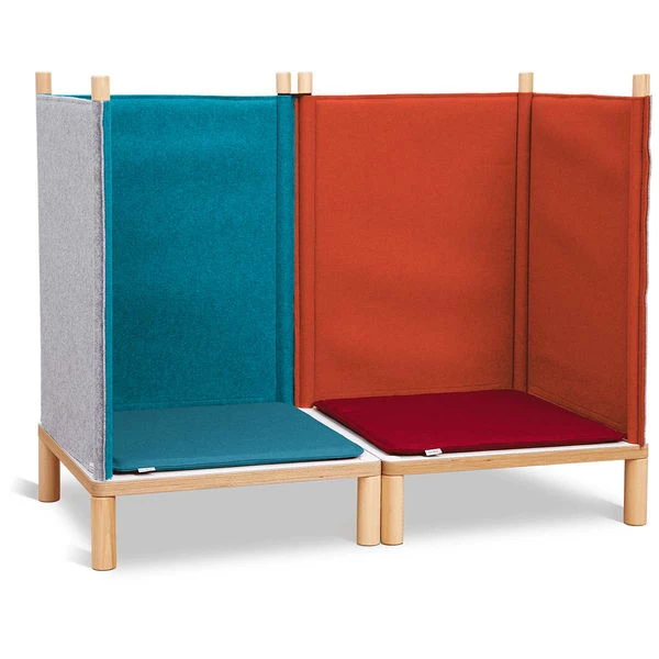 Timkid Sila Couch Klein Petrol/orange Kissen Petrol/rot 3 Timkid Sila Couch Klein Petrol/orange Kissen Petrol/rot