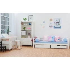 Hoppekids Juniorbett ECO Luxury 90x200 Cm Weiß 15 Hoppekids Juniorbett ECO Luxury 90x200 Cm Weiß -Kinder Geschäft unicorn premium juniorbed 90x200 milieu 3 gr 1
