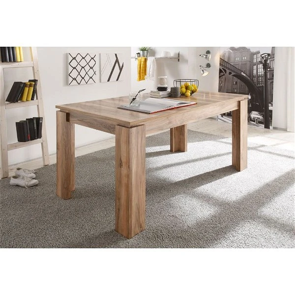 Trendteam Universal Esstisch Satin Nußbaum Ausziehbarer Tisch 3 Trendteam Universal Esstisch Satin Nußbaum Ausziehbarer Tisch
