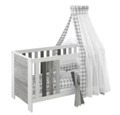 Schardt Classic White Kinderzimmer Mit Umbaukit Mit Dreitürigem Schrank 24 Schardt Classic White Kinderzimmer Mit Umbaukit Mit Dreitürigem Schrank -Kinder Geschäft vichy grey bettset 6
