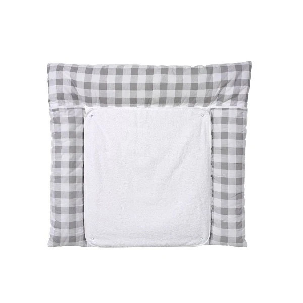 Schardt Wickelauflage Vichy Grey 80x75 Cm Inkl. Abnehmbarem Frotteebezug 3 Schardt Wickelauflage Vichy Grey 80x75 Cm Inkl. Abnehmbarem Frotteebezug