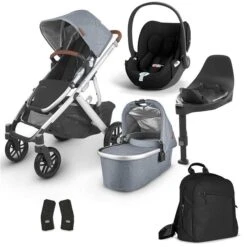 UPPAbaby Vista V2 Bundle Gregory Blue & Cybex Cloud T, Base T, Wickelrucksack 7 UPPAbaby Vista V2 Bundle Gregory Blue & Cybex Cloud T, Base T, Wickelrucksack -Kinder Geschäft vista v2 bundle gregory blue neu