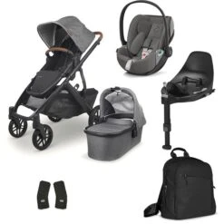 UPPAbaby Vista V2 Bundle Greyson Charcoal Melange & Cybex Cloud Z2, BaseZ2, Wickelrucksack 11 UPPAbaby Vista V2 Bundle Greyson Charcoal Melange & Cybex Cloud Z2, BaseZ2, Wickelrucksack -Kinder Geschäft vista v2 bundle greyson charcoal
