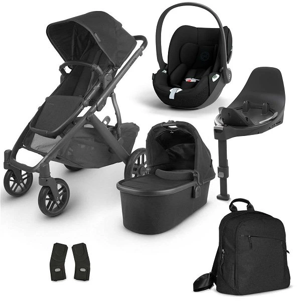 UPPAbaby Vista V2 Jake Charcoal & Cybex Cloud T, Base T, Wickelrucksack 5 UPPAbaby Vista V2 Jake Charcoal & Cybex Cloud T, Base T, Wickelrucksack – Bild 3