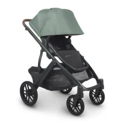 UPPAbaby Vista V2 Kinderwagen Gwen Green Mélange | Mit Babywanne 10 UPPAbaby Vista V2 Kinderwagen Gwen Green Mélange | Mit Babywanne -Kinder Geschäft vista22 gwn handleleft sunshade