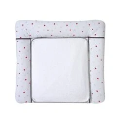 Schardt Wickelauflage Sternchen Rot 80x75 Cm Folienwickelauflage