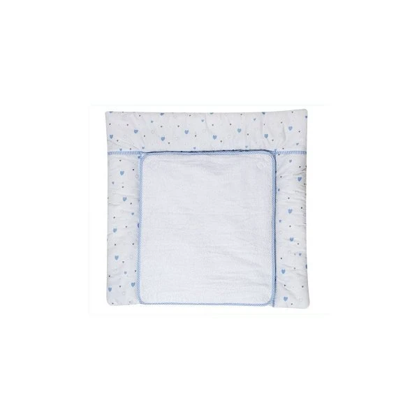 Schardt Wickelauflage Herzchen Hellblau 80x75 Cm - Inkl. Abnehmbarem Frotteebezug 3 Schardt Wickelauflage Herzchen Hellblau 80x75 Cm - Inkl. Abnehmbarem Frotteebezug