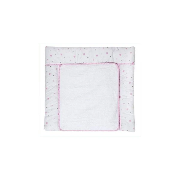 Schardt Wickelauflage Herzchen Rosa 80x75 Cm - Inkl. Abnehmbarem Frotteebezug 3 Schardt Wickelauflage Herzchen Rosa 80x75 Cm - Inkl. Abnehmbarem Frotteebezug